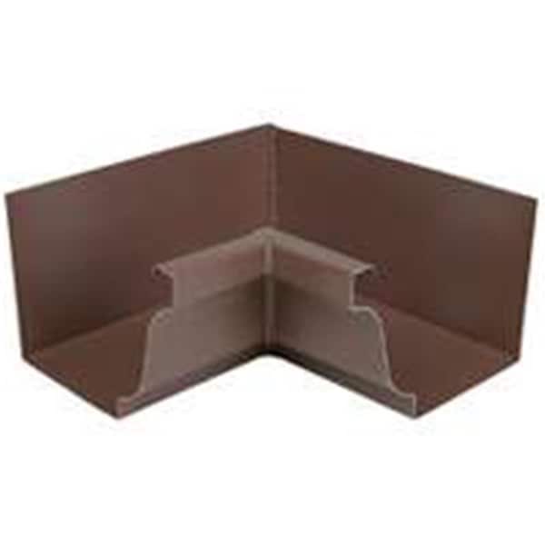 Swivel 2520119 Aluminum Inside Gutter Mitre - 5 In. Brown SW26844 - main